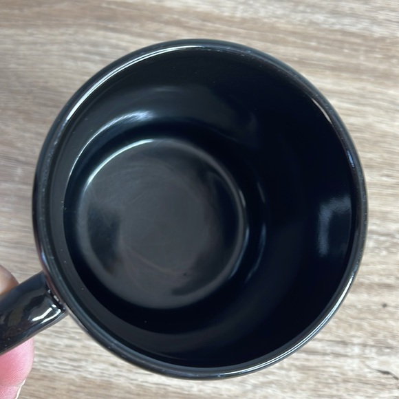 Crooked As Sin Black Ceramic Mug with Anchor Design 10oz - Picture 4 of 8